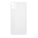 CACHE-IP11BLANC - Vitre arrière (dos) iPhone 11 coloris blanc en verre