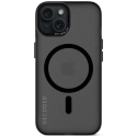 DECO-MAGNOIRIP15 - Coque noire iPhone 15 avec système MagSafe en plastique recyclé de Decoded