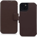 DECODED-D23IPO14MCW5CHB - Etui Decoded Premium Phone 14 Plus en cuir marron foncé