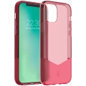 FORCEPUR-IP12ROUGE - Coque iPhone 12 et 12 PRO souple et antichoc rouge Force-Case PUR avec contour renforcé