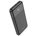 HOCO-J102 - Batterie PowerBank Hoco J102 noire 10.000 mAh charge rapide 20W (50% en 30 min)