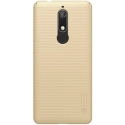 NILLKFROSTNOKIA51GOLD - Coque robuste Nillkin Frosted pour Nokia 5.1 texturée gold