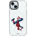 RHINO-CLEARMAGIP15SPIDER - Coque RhinoShield iPhone 15 série Crystal Clear MagSafe série Marvel SpiderMan