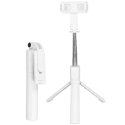 SELFIE-R1PBLANC - Perche Selfie et trépied extensible 68 cm avec télécommande bluetooth coloris blanc