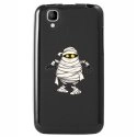 TPU1GOAMOMIE - Coque Souple en gel noir pour Wiko Goa avec impression Motifs momie