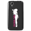 TPU1GOASOSEXYBLANCHE - Coque Souple en gel noir pour Wiko Goa avec impression Motifs So Sexy blanche