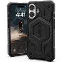 UAG-IP16-MONACARBO - Coque UAG iPhone 16 série Monarch 5 couches antichoc et alliage carbone