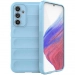 IX008-A54BLEUCLAIR - Coque Galaxy A54(5G) antichoc relief texturé coloris bleu clair