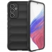 IX008-A54NOIR - Coque Galaxy A54(5G) antichoc relief texturé coloris noir