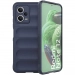 IX008-NOTE125GBLEUFONCE - Coque Redmi Note 12(5G) antichoc relief texturé coloris bleu foncé