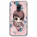 TPU0ALTICES70PETITEFILLE - Coque souple pour Altice S70 avec impression Motifs petite fille manga