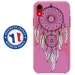 TPU0IPXRREVEROSE - Coque souple pour Apple iPhone XR avec impression Motifs attrape rêve sur fond rose