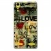 TPU0LK3LOVEVINTAGE - Coque souple pour Lenovo K3 avec impression Motifs Love Vintage