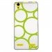 TPU0LK3RONDSVERTS - Coque souple pour Lenovo K3 avec impression Motifs ronds verts