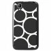 TPU1GOARONDSBLANCS - Coque souple pour Wiko Goa avec impression Motifs ronds blancs