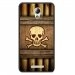 TPU1LENOVOBSKULLPIRATE - Coque souple pour Lenovo B avec impression Motifs pirate et tête de mort