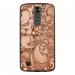 TPU1LGK7ARABESQUEBRONZE - Coque souple pour LG K7 avec impression Motifs arabesque bronze