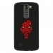 TPU1LGK7DARKROUGE - Coque souple pour LG K7 avec impression Motifs Dark rouge