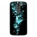 TPU1LGK7PAPILLONSBLEUS - Coque souple pour LG K7 avec impression Motifs papillons bleus