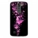 TPU1LGK7PAPILLONSFUSHIAS - Coque souple pour LG K7 avec impression Motifs papillons fushias